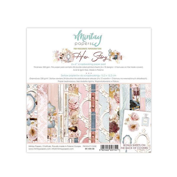 Mintay Her Story 6X6 Pad