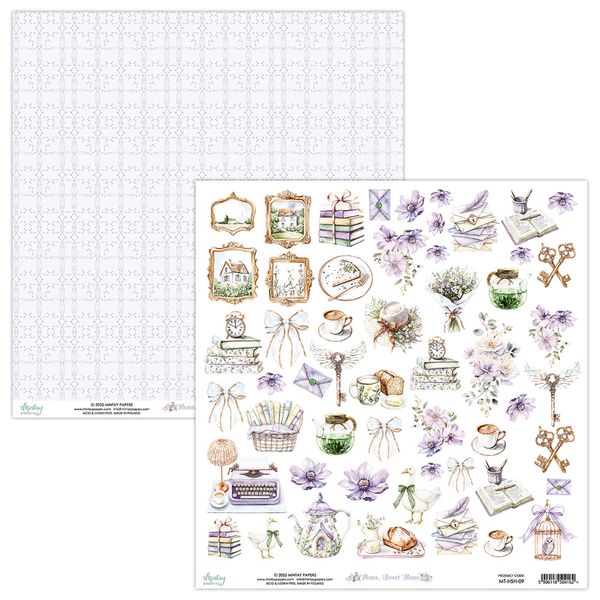 Mintay Home, Sweet, Home 12 x 12 Elements Paper