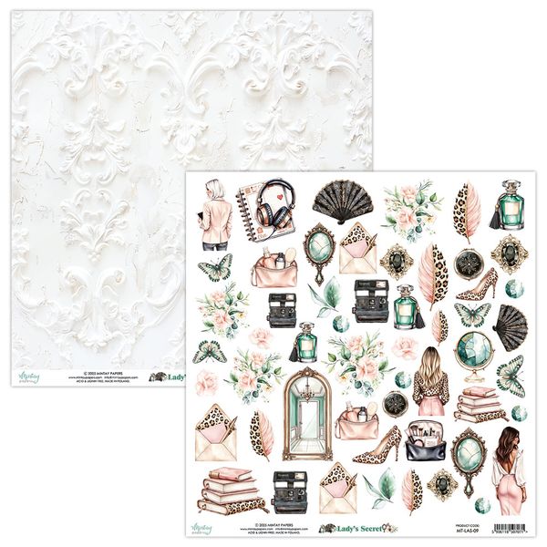 Mintay Lady's Secret 12 x 12 Elements Paper