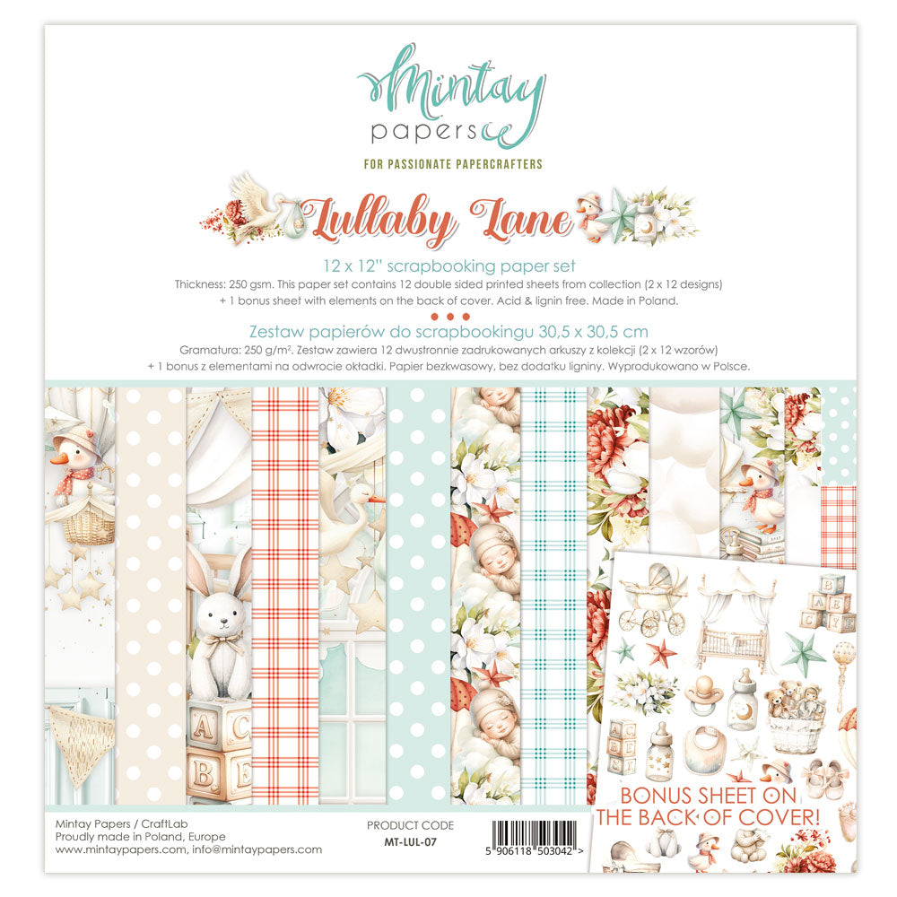 12 x 12 Paper Set - Lullaby Lane