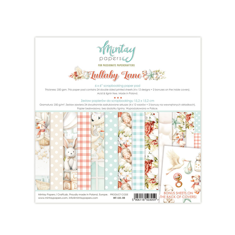 6 x 6 Paper Pad - Lullaby Lane