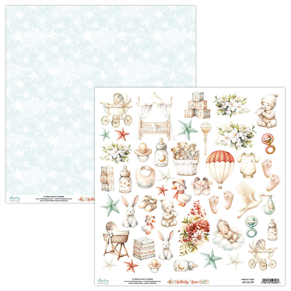 12 x 12 Elements Paper - Lullaby Lane