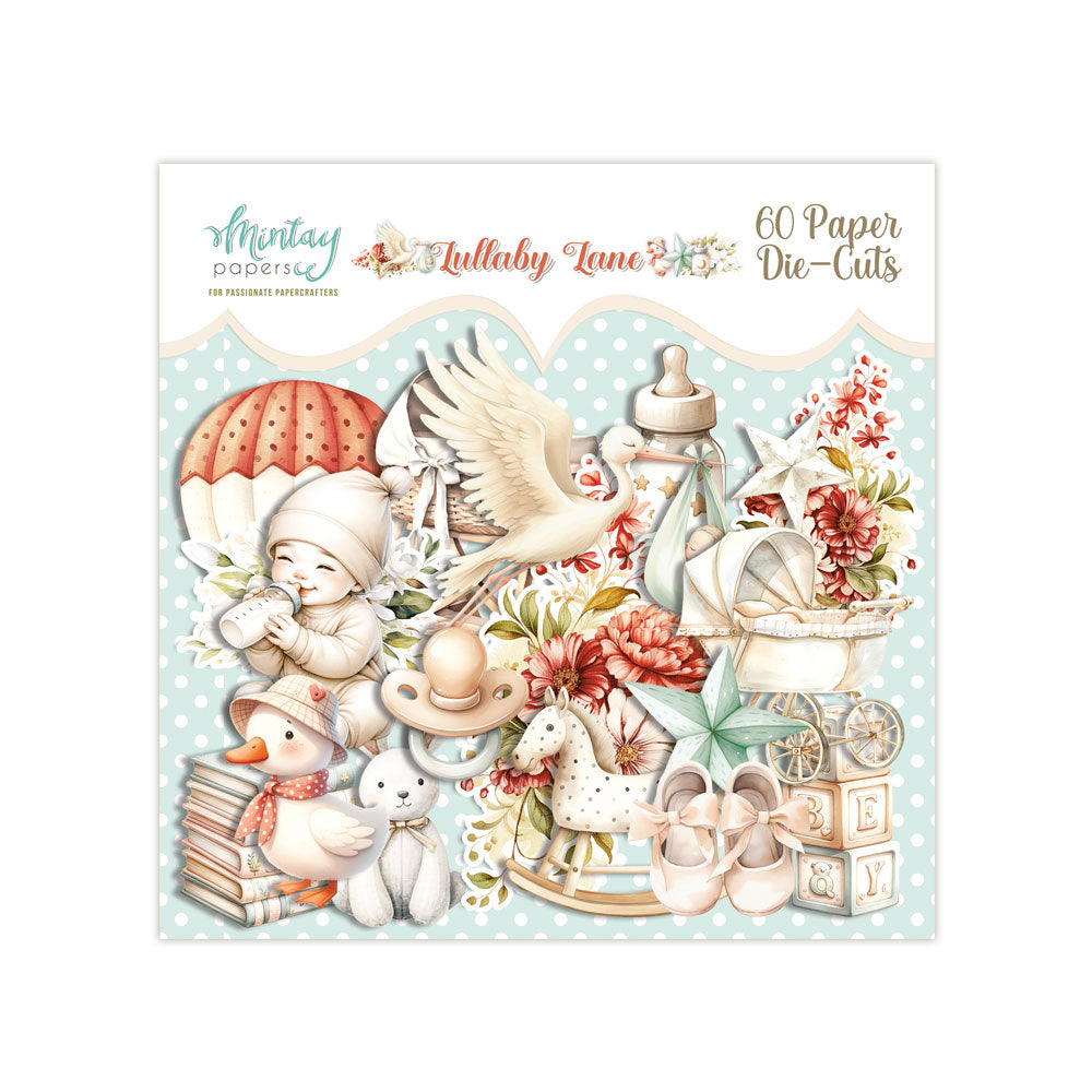 Paper Die-Cuts - Lullaby Lane, 60 pcs