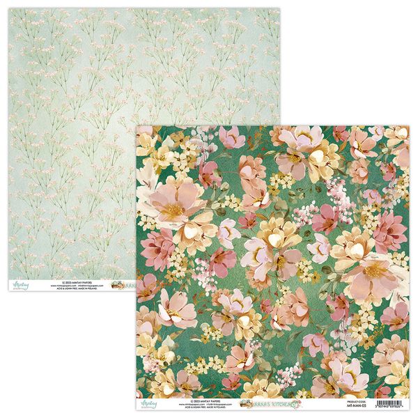 DISC - Mintay Nana's Kitchen 05 12 x 12 DS Paper