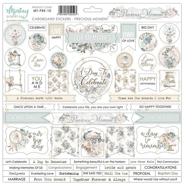 Mintay Precious Moment Cardboard Stickers