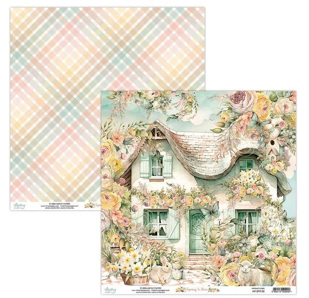 Mintay Spring Is Here 02 12 x 12 DS Paper