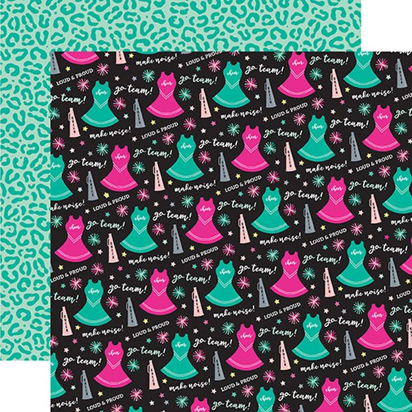 Echo Park Cheer: Go Team DS Paper (1 Sheet)