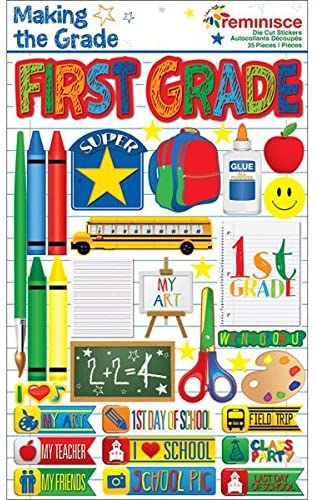 Reminisce Making the Grade: First Grade Sticker