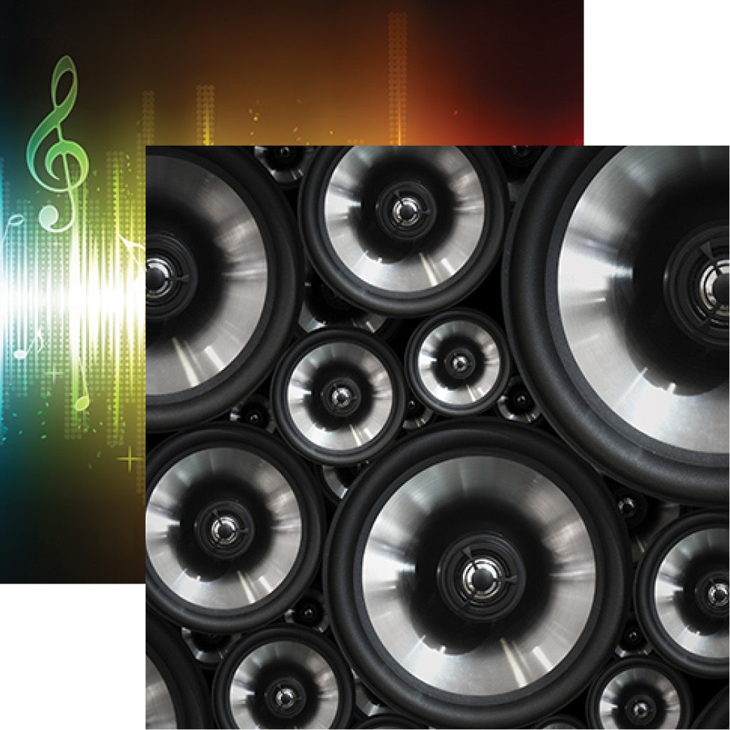 Reminisce Musicality: Turn It Up Paper DS Paper (1 Sheet)