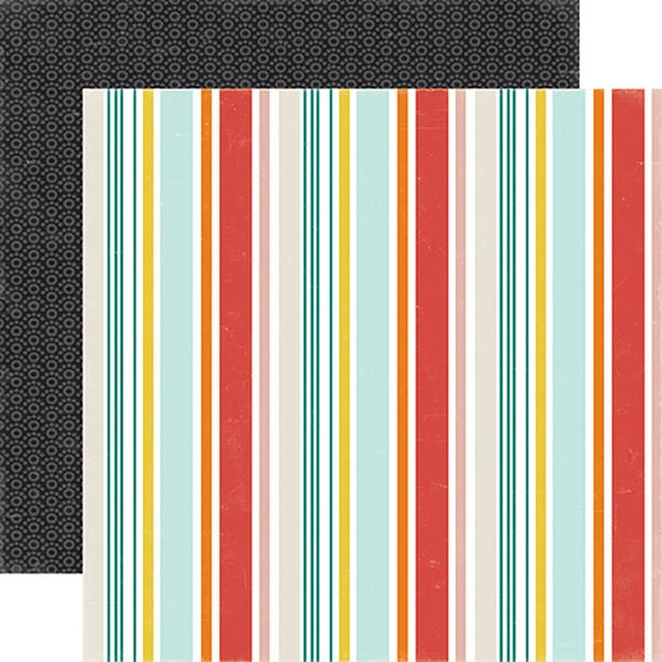 Meow Kitty Stripe DS Paper (1 Sheet)
