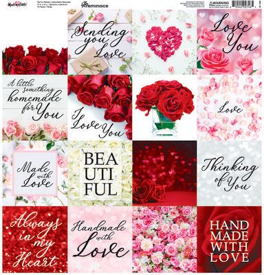Reminisce Made with Love stickers