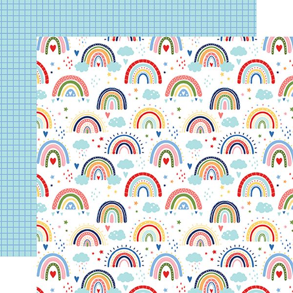 My Favorite Summer Summer Rainbows DS Paper (1 Sheet)