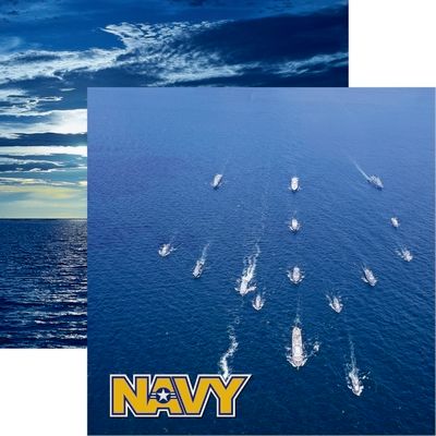 Reminisce Navy: Navy 1 DS Paper (1 Sheet)