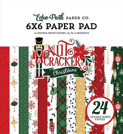 Echo Park Nutcracker Christmas 6x6 Paper Pad