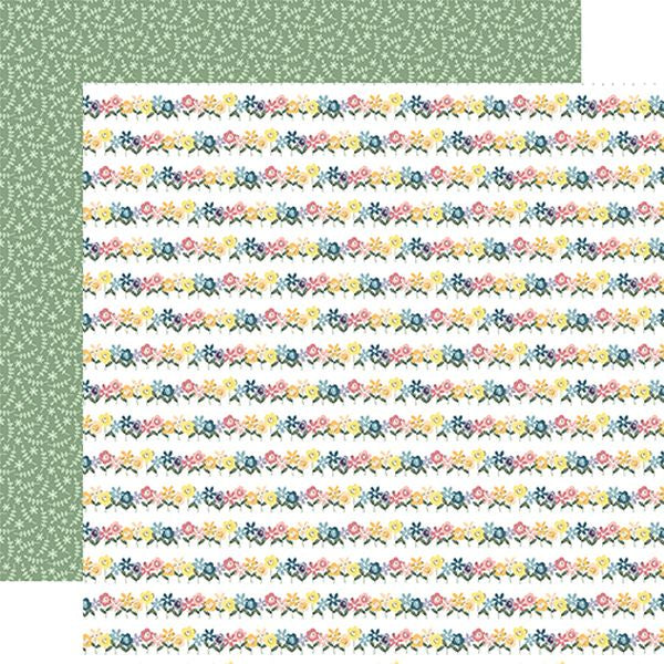 New Day Beautiful Blooms DS 12x12 DS Paper (1 Sheet)