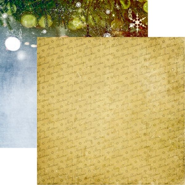 Reminisce North Pole Express: Merry Christmas DS Paper (1 Sheet)