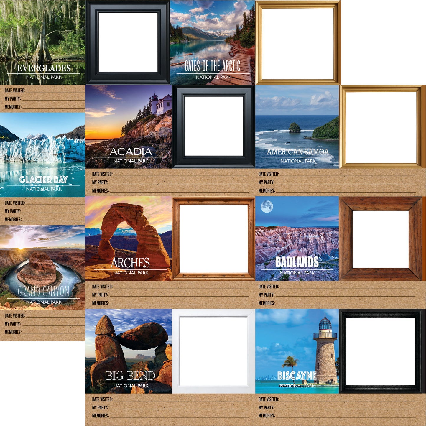 Reminisce National Park: National Park Two DS Paper (1 Sheet)