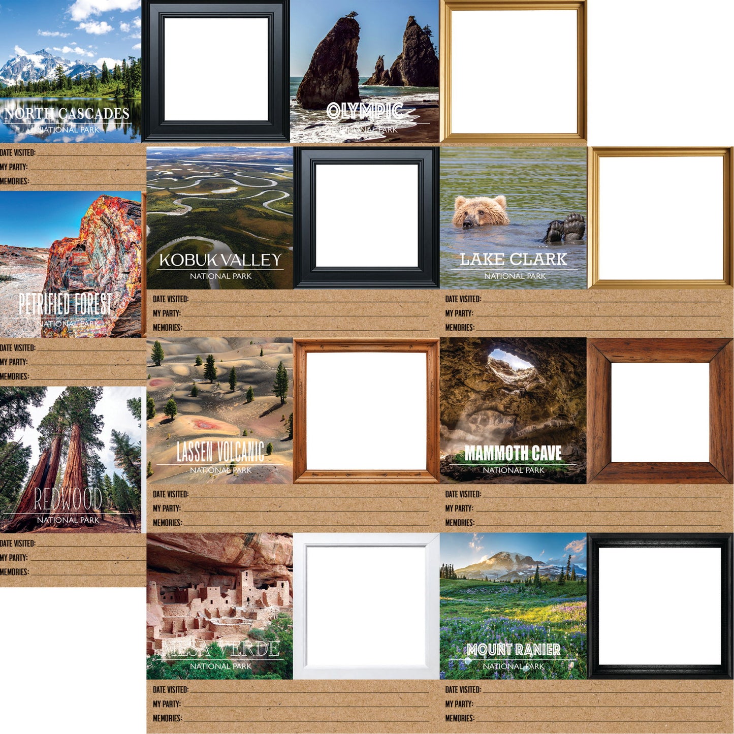 Reminisce National Park: National Park Four DS Paper (1 Sheet)