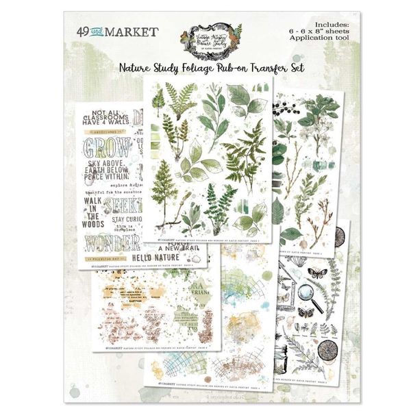 DISC - Nature Study: Foliage Rub-on Tr