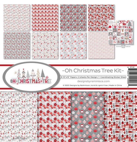 Reminisce Oh Christmas Tree Collection Kit