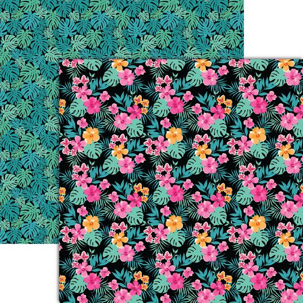 Reminisce Officially Summer: Tropical Blooms DS Paper (1 Sheet)