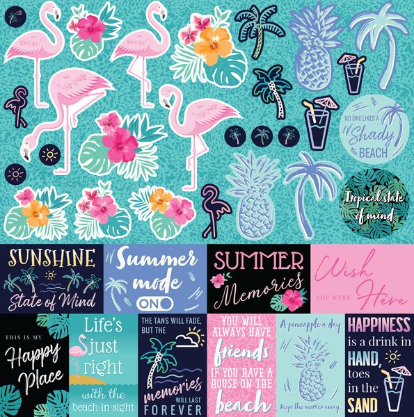 Reminisce Officially Summer Element Stickers