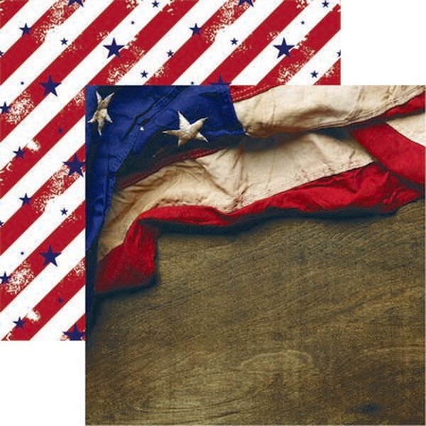 Reminisce Old Glory: Old Glory DS Paper (1 Sheet)