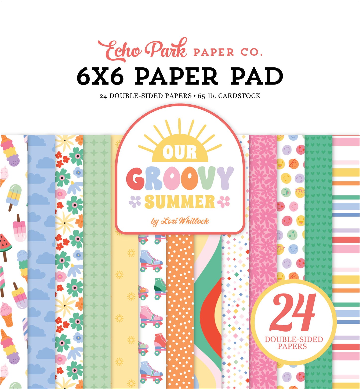 Echo Park Our Groovy Summer 6x6 Paper Pad