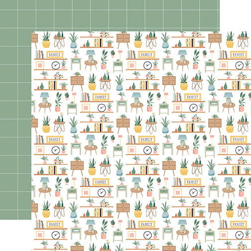 Our Happy Place Home Essentials 12x12 DS Patterned Paper (1 Sheet)