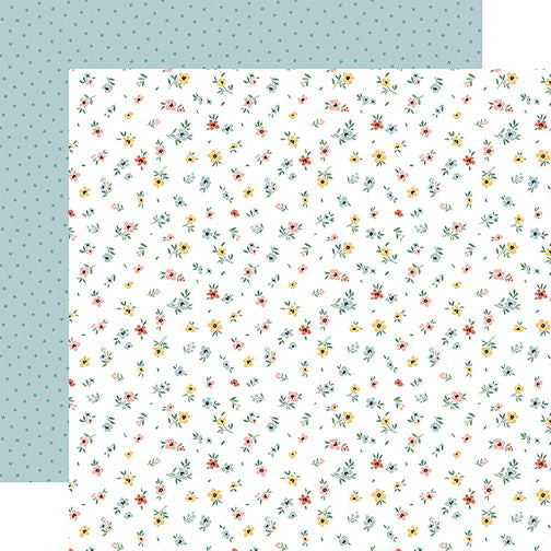 Our Happy Place Sweet Flowers 12x12 DS Patterned Paper (1 Sheet)