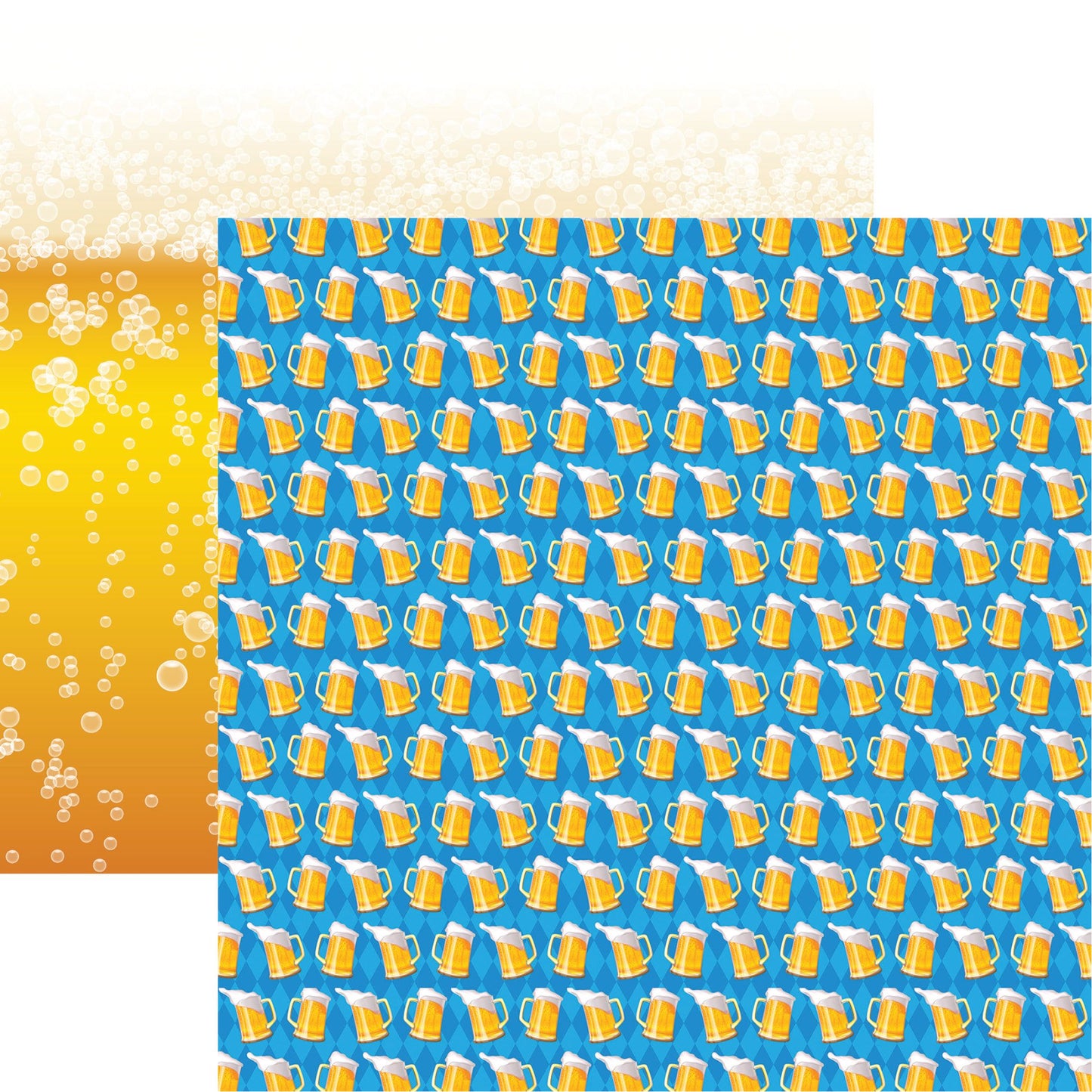 Reminisce Oktoberfest: Biergarten DS Paper (1 Sheet)