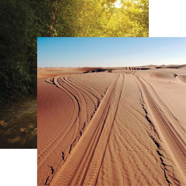 Reminisce Off Road Adventure: Sand Dunes DS Paper (1 Sheet)