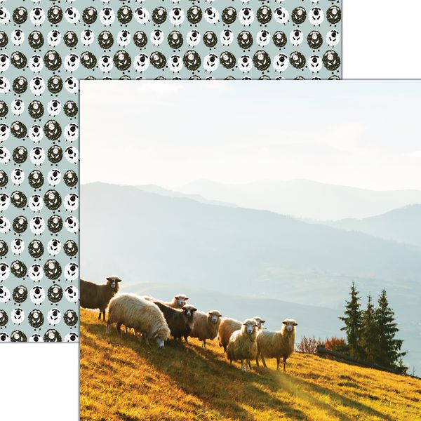 Reminisce Oh Sheep!: Grazing DS Paper (1 Sheet)