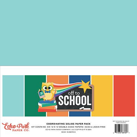 Off to School Solids Kit