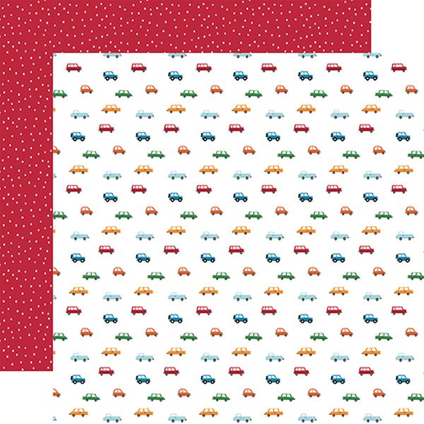 Echo Park Play All Day Boy: Traffic DS Paper