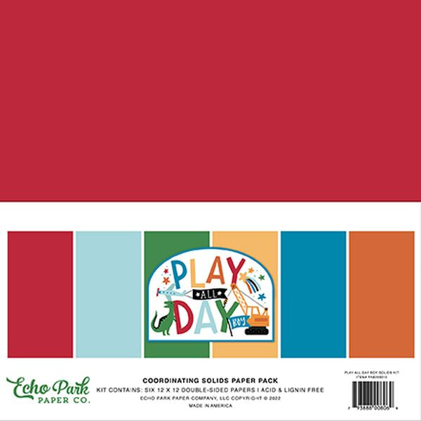 DISC - Play All Day- Boy Solids Kit