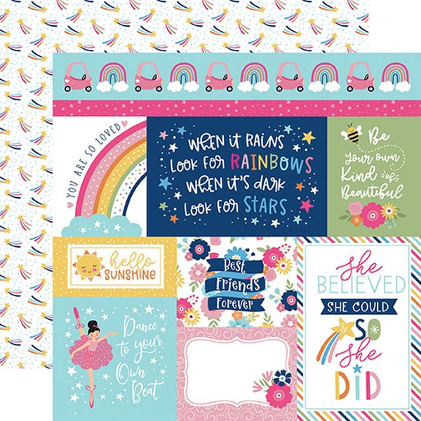 Play All Day Girl Multi Journaling Cards DS