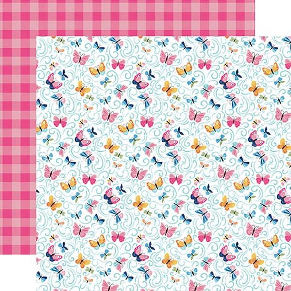 Play All Day Girl: Catch Butterflies DS Paper (1 Sheet)