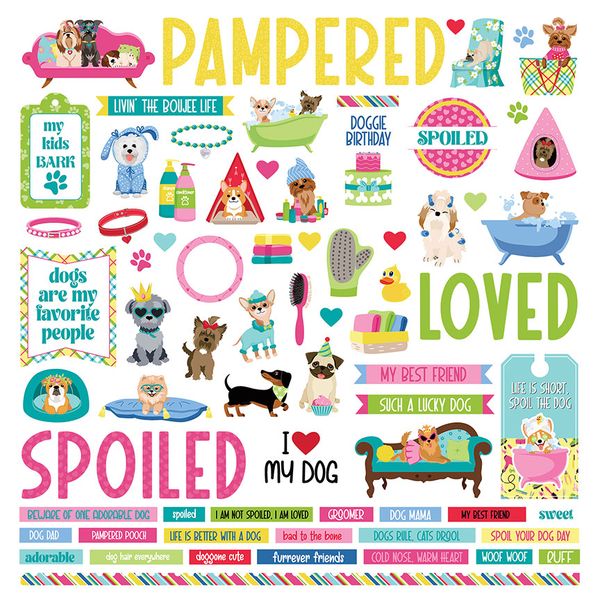 PhotoPlay Pampered Pooch Element Sticker