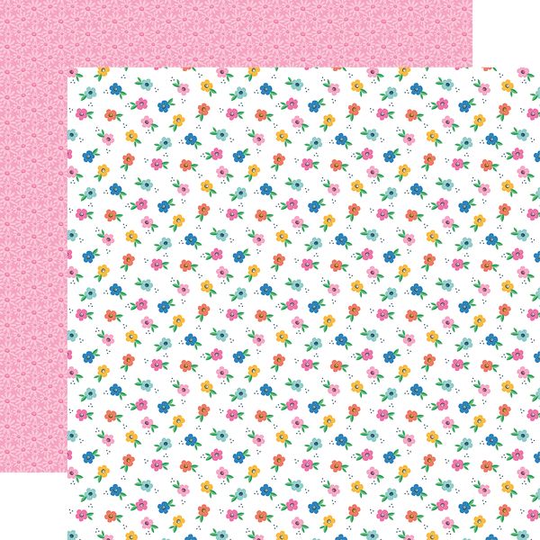 Echo Park Plan on It: Well-Planned Flowers DS Paper