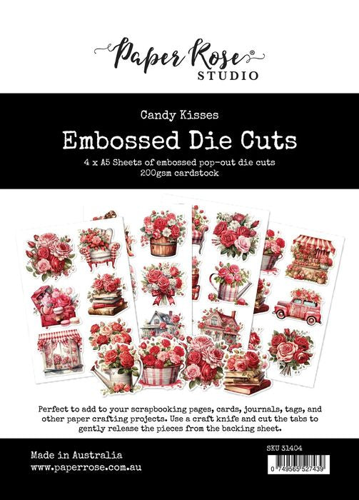 Paper Rose Studio Candy Kisses Embossed Die Cuts 31404