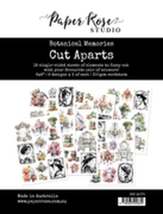 Paper Rose Botanical Memories Cut Aparts Paper Pack 32070