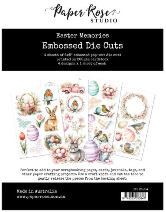 Paper Rose - Easter Memories Embossed Die Cuts