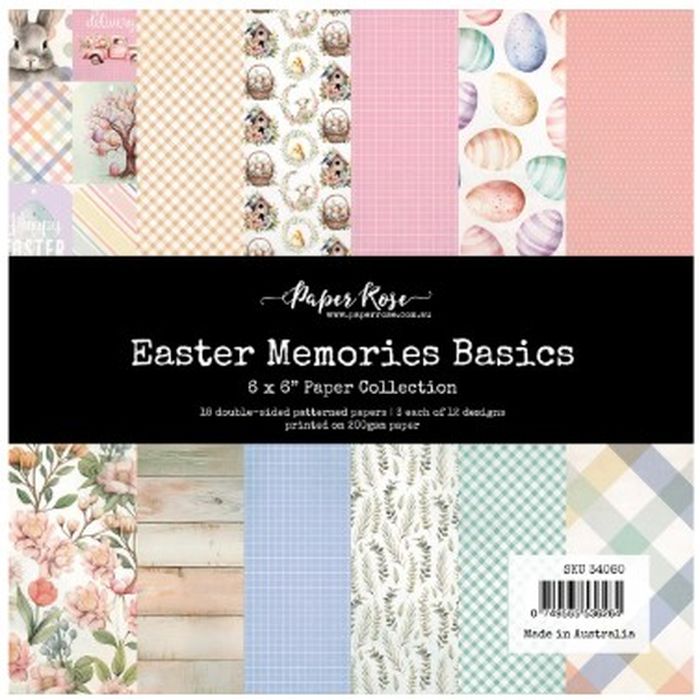 Paper Rose - Easter Memories Basics 6x6 Paper Collection