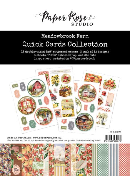 Paper Rose Meadowbrook Farm Quick Card Collection 35073