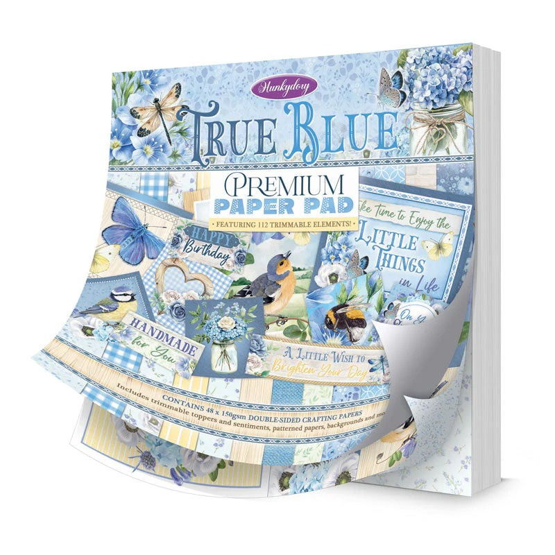 Hunky Dory True Blue Premium Paper Pad