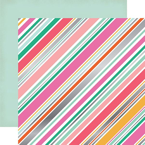 Diagonal Stripe Foil