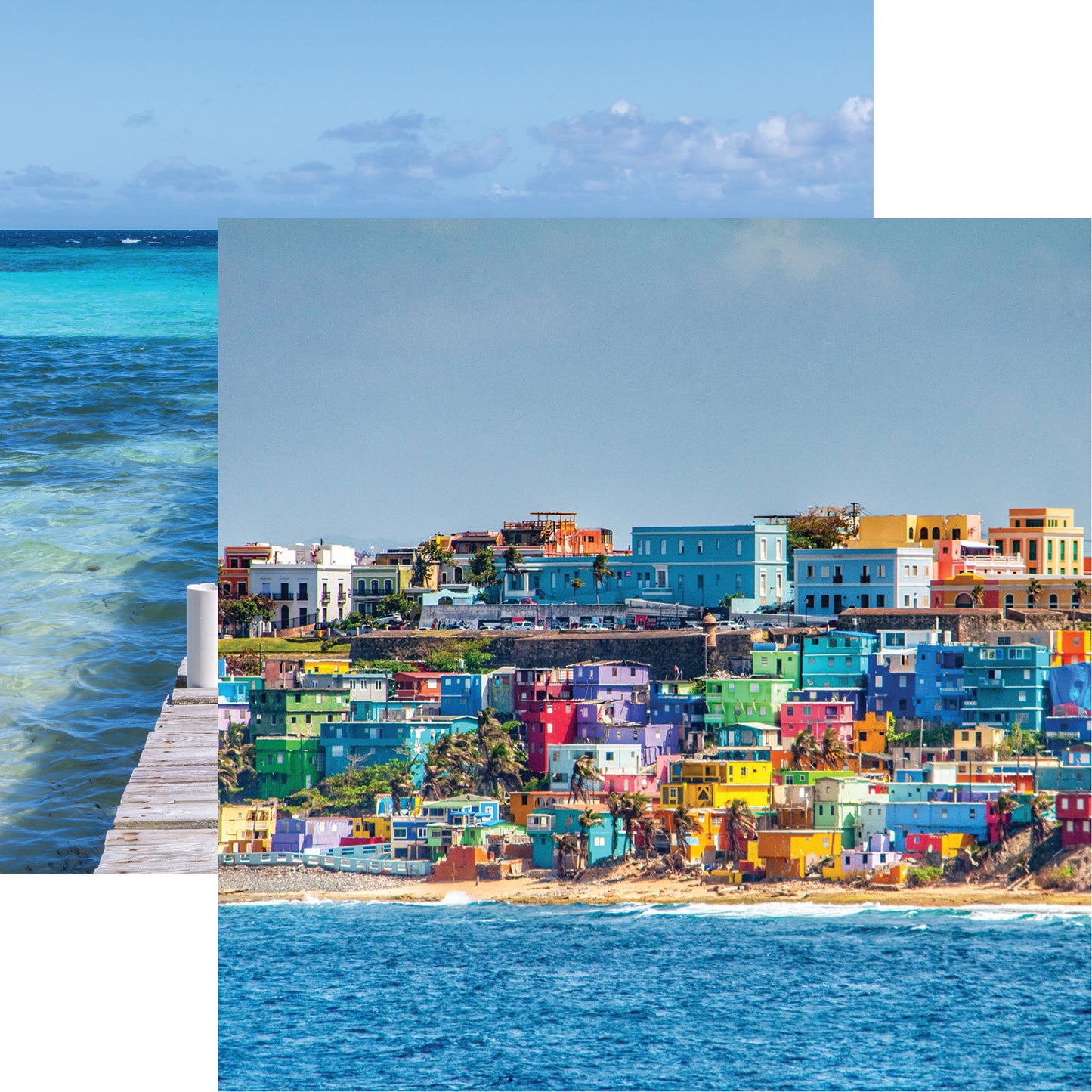 Reminisce Puerto Rico: San Juan Coast DS Paper (1 Sheet)