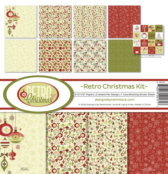 Retro Christmas Collection Kit