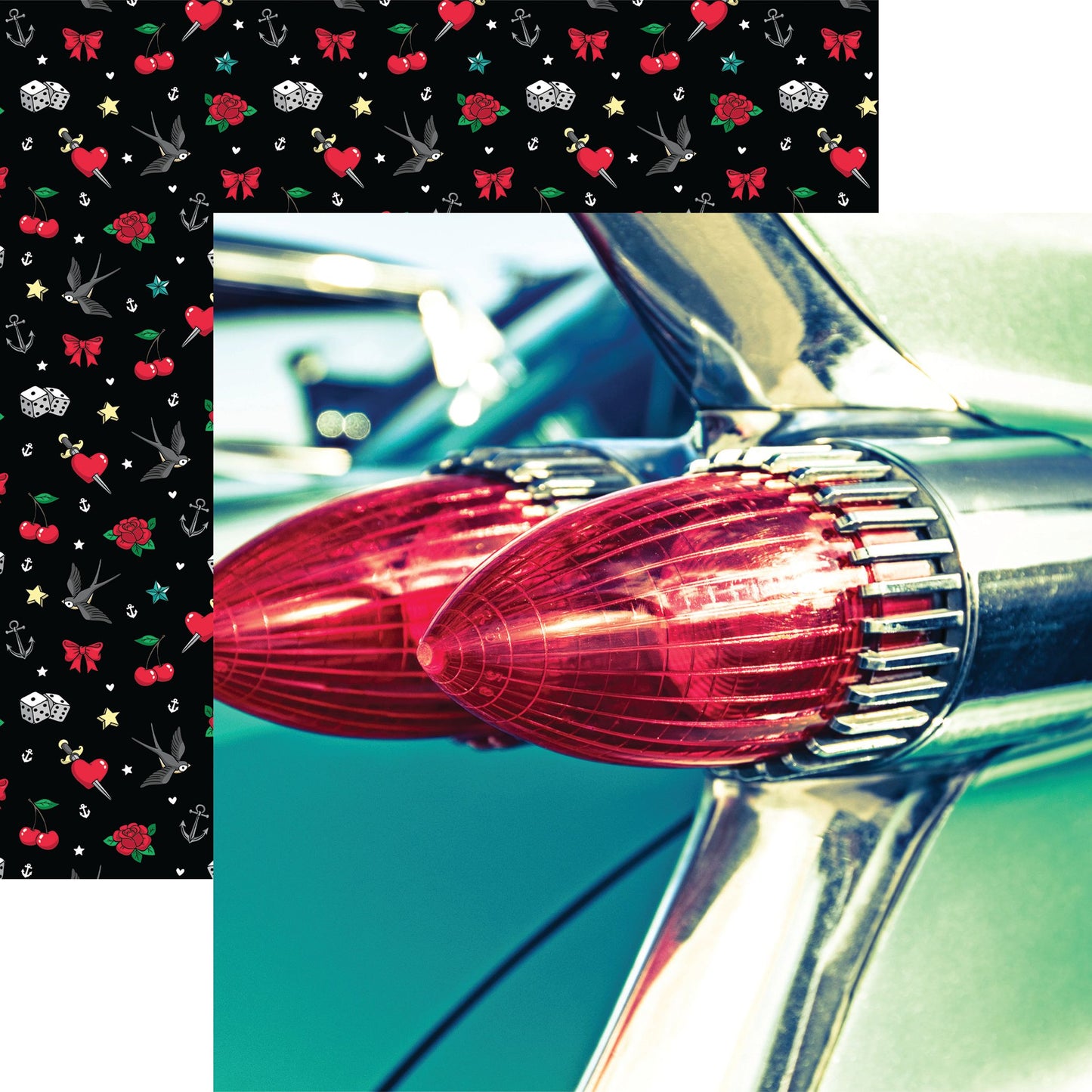 Reminisce Rockabilly: Classic Ride DS Paper (1 Sheet)